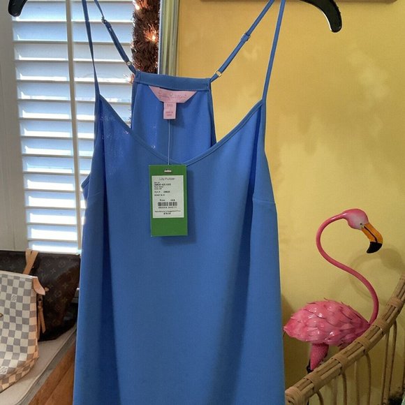 Lilly Pulitzer NWT Dusk Top Bennet Blue Size XXS - Picture 4 of 7